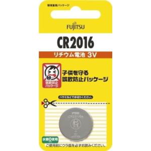 FDK リチウムコイン電池×1個 富士通 FUJITSU FDK CR2016 CR2016C(B)N 返品種別A｜joshin