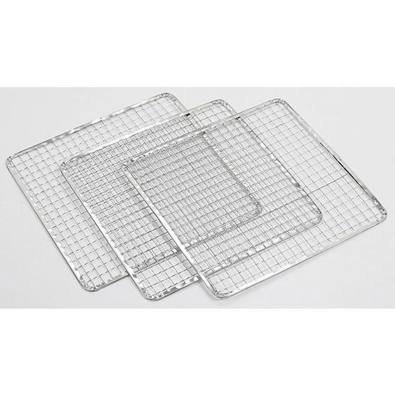 キャプテンスタッグ 炭焼一番万能角型焼きアミ 250×250mm  返品種別A