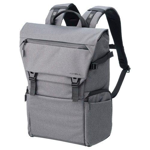 ハクバ プラスシェル シティ フラップバックパック12 G05 カメラバッグ(グレー) HAKUBA...