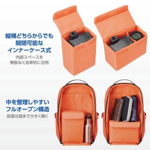 アウトドア カメラデイパック 04(オレンジ)...の詳細画像2