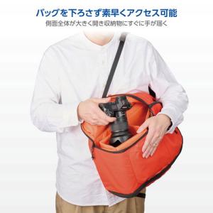 アウトドア カメラデイパック 04(オレンジ)...の詳細画像3