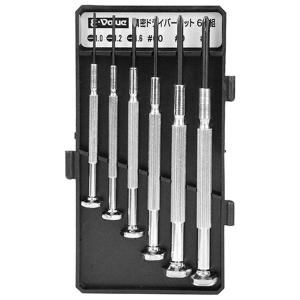 E-VALUE 精密ドライバーセット 6本組 ED-20 （5260523） 送料