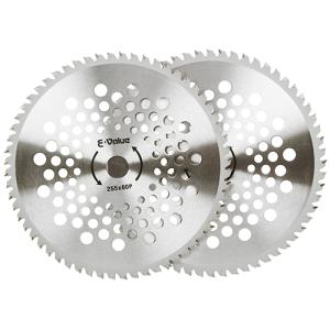 E-Value 山林用チップソー2枚組 ES-255mm×60P E-Value サンリンヨウチツプソ-ES255