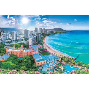 エポック社 世界の風景 輝きのワイキキビーチ(ハワイ) 1000ピース(09-026)ジグソーパズル...