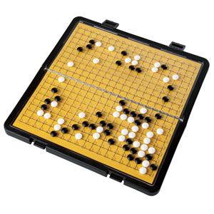 ハナヤマ ボードゲーム ポータブル 囲碁十九路盤ビックサイズ