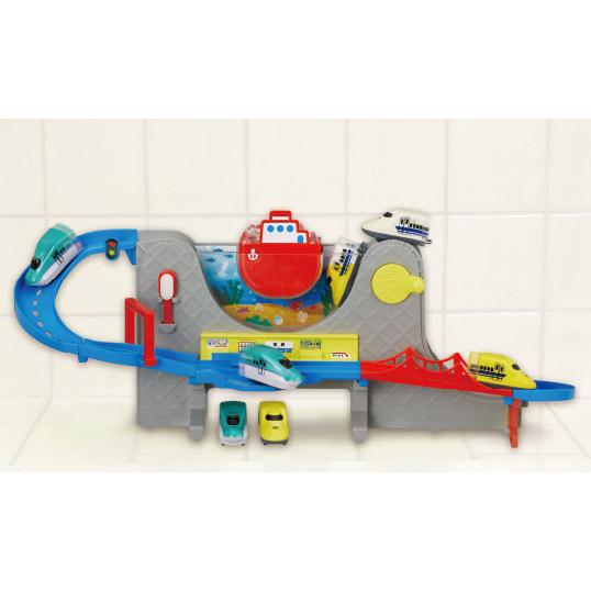 パイロット おふろDEミニカー すすめ! 海底トンネル! 北海道新幹線はやぶさ＆ドクターイエローセッ...