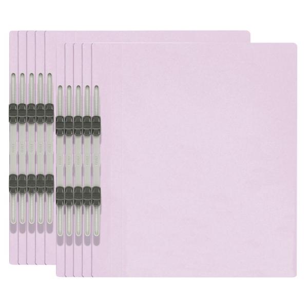 プラス エコノミーフラットファイル A4-S 10冊パック(バイオレット) NO.021E(7935...