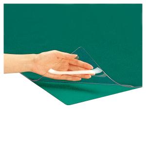 プラス デスクマット 書庫用 下敷き付き 光沢 DM-837CW