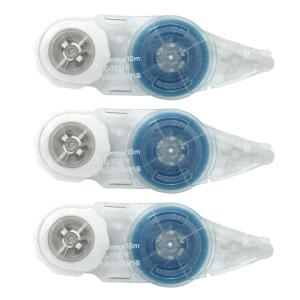 プラス テープのり ノリノポッド しっかり貼れる 8.4mm幅  交換テープ 3個パック TG-1121R-3