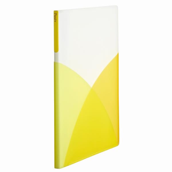 プラス Pasty (パスティ) クリアファイル B5 20ポケット(レモンイエロー) FC-420...