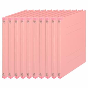 プラス 背補強 フラットファイル A4-S 10冊パック NO.021S