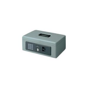 PLUS（プラス） 電子ロック手提金庫 S グレー CB-030HL 返品種別B