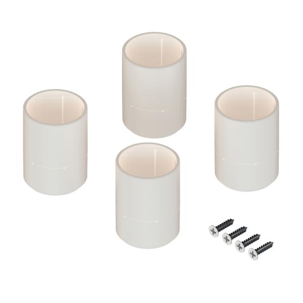 平安伸銅 丸棒直径30mm用 高さ調整キャップ(オフホワイト) LABRICO(ラブリコ) DRO-...