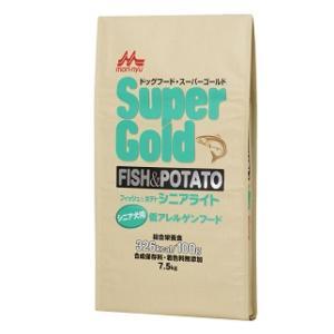 スーパーゴールド フィッシュ＆ポテト シニアライト 7.5kg 森乳サンワールド 返品種別B｜joshin