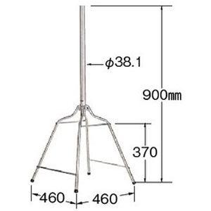 マスプロ UHF・BS(CS)両用 ルーフベース(屋根馬)耐久型 RB43LS 返品種別A｜joshin