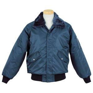 ミドリ安全 作業服 秋冬 フルハーネス対応 綿パイロットジャンパー