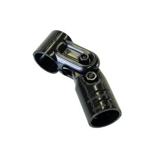 ヤザキ メタルジョイント ブラック ジョイント 28mmφ イレクターパイプ 用 メタルジョイント ブラック 1セット (ダブルパイプ用ヒンジジョイント