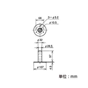 ヤザキイレクター パイプスタンド シングル 1...の詳細画像1