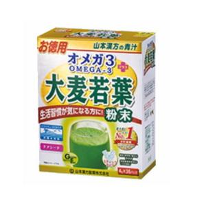 オメガ3＋大麦若葉粉末 4g×36包 山本漢方製薬 返品種別B