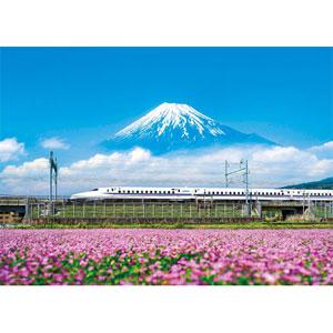やのまん 日本の風景 れんげの花と富士山(静岡) 500ピース(05-1016)ジグソーパズル 返品種別B｜joshin