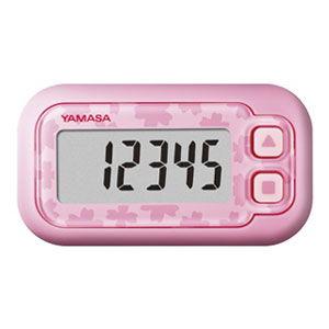 山佐 歩数計(サクラピンク) YAMASA 万歩計 ポケット万歩 らくらくまんぽ EX-200-P ...