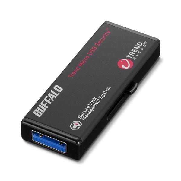 BUFFALO (バッファロー) USB3.0対応 USBフラッシュメモリ ウイルスチェック機能搭載...