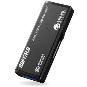 バッファロー ハードウェア暗号化機能搭載 セキュリティーUSBメモリ 16GB RUF3-HSL16GTV