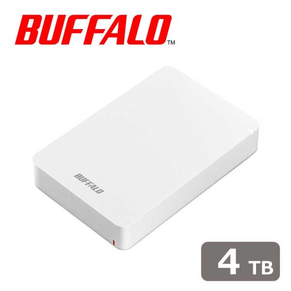 バッファロー｜BUFFALO USB3.1(Gen1)/ 3.0対応 ポータブルハードディスク 4T...