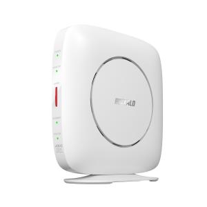 BUFFALO (バッファロー) 11ax(Wi-Fi 6)対応 イージーメッシュ無線LANルータ(2401+800mbps) WSR-3200AX4S-WH 返品種別A