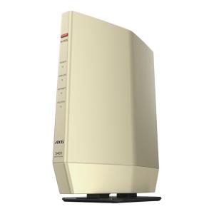 BUFFALO (バッファロー) 11ax(Wi-Fi 6)対応 イージーメッシュ無線LANルータ 親機(4803+573mbps)(シャンパンゴールド) WSR-5400AX6S-CG 返品種別A