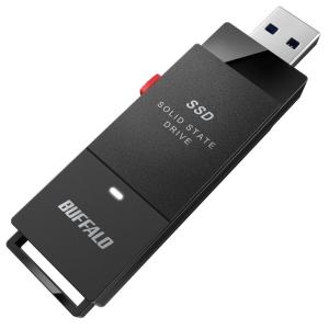 BUFFALO (バッファロー) USB 3.2(Gen 1)対応 外付けポータブルSSD 1TB(簡易パッケージ) (PS5/ PS4/ PS4 PRO 動作確認済) SSD-PUT1.0U3BC/ N 返品種別A｜joshin