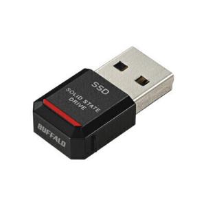 BUFFALO (バッファロー) USB3.2(Gen1) TV録画対応 小型SSD 500GB PS5/ PS4動作確認済み SSD-PST500U3-BA 返品種別A｜joshin