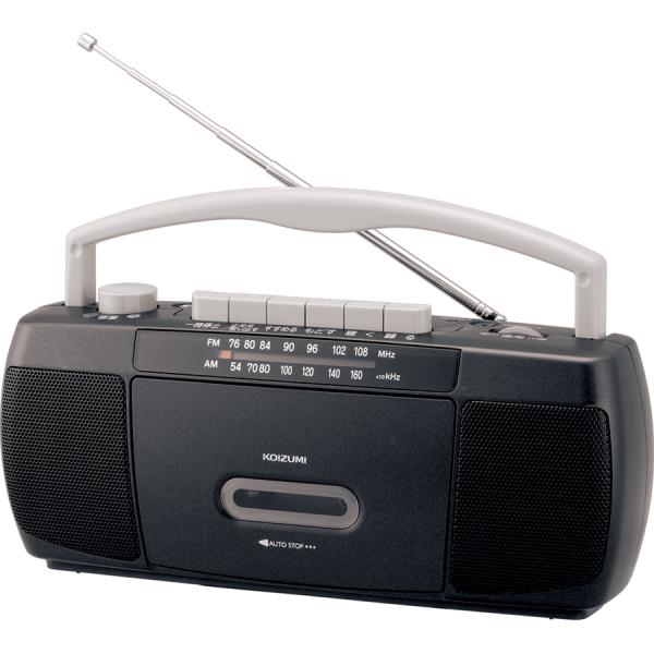 コイズミ ラジカセ KOIZUMI SAD-1223-K 返品種別A