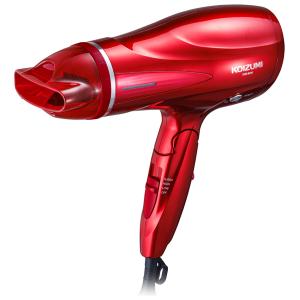 コイズミ ヘアードライヤー KOIZUMI マイナスイオンヘアドライヤー KHD-9230-R