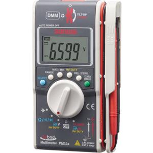 三和電気計器 ハイブリットミニテスタ(マルチメータ+クランプメータ) PM33A 返品種別B