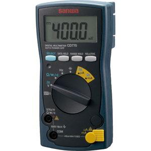 三和電気計器 デタルマルチメータ DC/ AC600Vまで CD770 