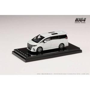 ホビージャパン 1/ 64 トヨタ アルファードZ プラチナホワイトパールマイカ(HJ641078BW)ミニカー 返品種別B