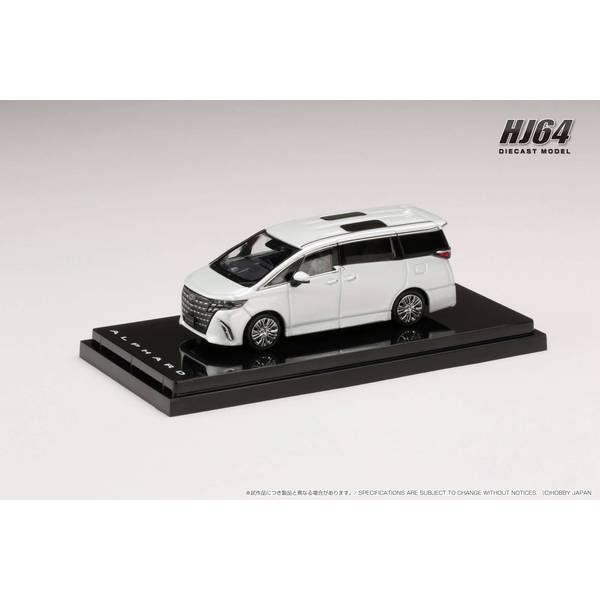 ホビージャパン 1/ 64 トヨタ アルファードZ プラチナホワイトパールマイカ(HJ641078B...