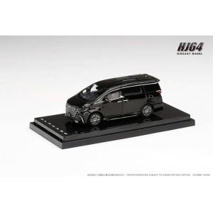 ホビージャパン 1/ 64 トヨタ アルファードZ ブラック(HJ641078BBK)ミニカー 返品種別B｜joshin