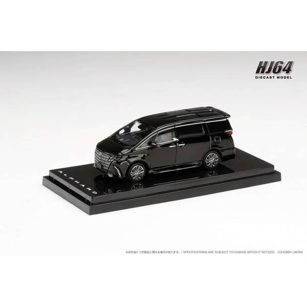 ホビージャパン 1/ 64 トヨタ アルファードZ ブラック(HJ641078BBK)ミニカー 返品...