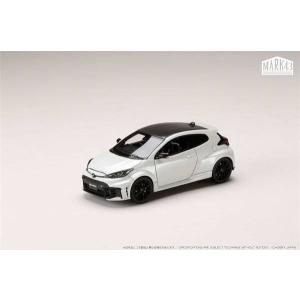 GRヤリス　カラーサンプルミニカー　パールホワイト トヨタ特注 1/30 新型 トヨタ GR ヤリス プラチナホワイトパールマイカ
