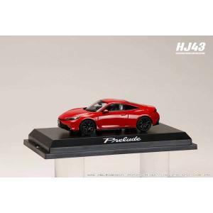 ホビージャパン 1/ 43 ホンダ プレリュード 2025 レッド(HJ431010R)ミニカー 返品種別B