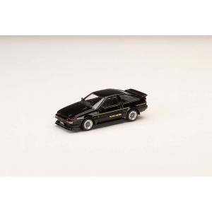 ホビージャパン 1/ 64 トヨタ スプリンター トレノ GT APEX (AE86) 後期型 BLACK LIMITED JDM STYLE ブラックメタリック(HJ648052BK)ミニカー 返品種別B