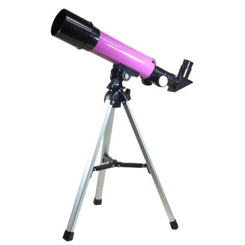 ミザール 天体望遠鏡「Aries AR-50」(ピンク) AR-50PK 返品種別A