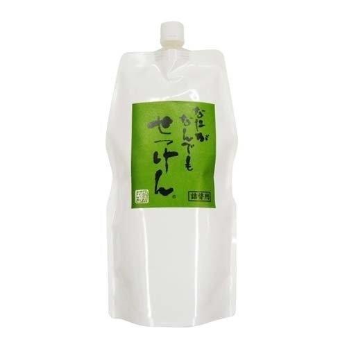 なにがなんでもせっけん詰替用900ml 国際科学工業 返品種別A