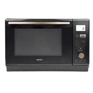 【新品★未開封】山善 オーブンレンジ　24L NERK-F0241TSV(B) 簡易スチームオーブンレンジ 15L ブラック | YAMAZEN