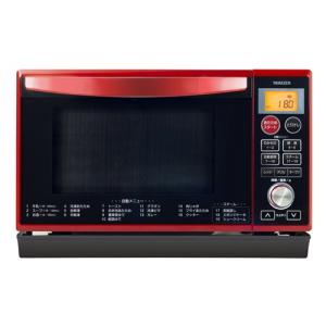 YAMAZEN 簡易スチームオーブンレンジ 25L レッド YAMAZEN YRK-F250SV-R