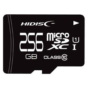 HIDISC microSDXCメモリーカード 256GB CLASS10 UHS-1 MCSDX2...