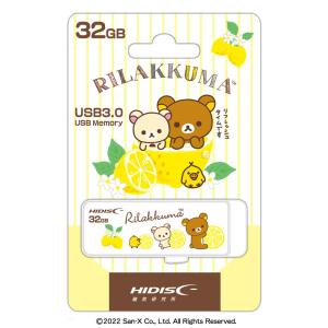 HIDISC リラックマUSBメモリ 32GB  USB3.0 JS-RK32A3-Y