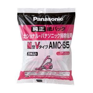 パナソニック クリーナー用 純正紙パック(5枚入) Panasonic M型Vタイプ AMC-S5 ...